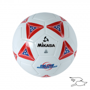 balon mikasa futbol deluxe #5 red-white ss50-r