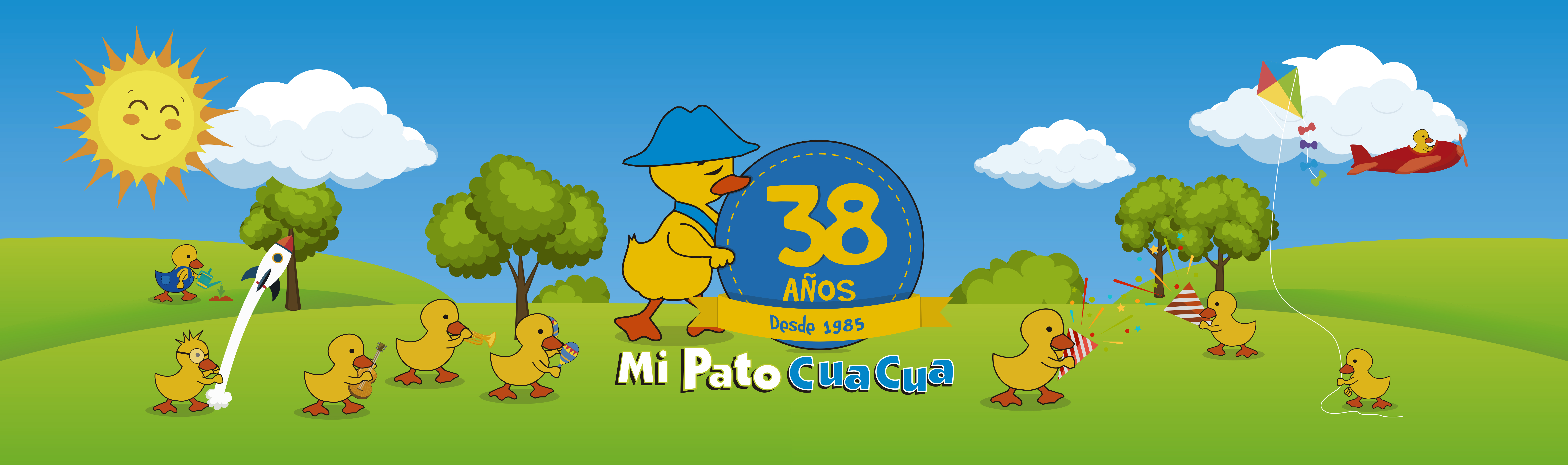 38 años de fundado el Jardín infantil Mi Pato Cua Cua en Bog